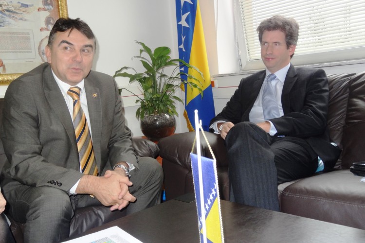 AMBASADOR VELIKE BRITANIJE ISKAZAO SNAŽNU PODRŠKU TUŽILAŠTVU BiH