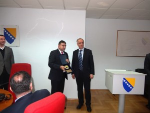 CHIEF PROSECUTOR AND BIH PROSECUTOR’S OFFICE AWARDED BY THE INDIRECT TAXATION AUTHORITY OF BOSNIA AND HERZEGOVINA FOR CONTRIBUTION TO PROSECUTION OF TAX EVASION AND IMPROVEMENT OF TAX DISCIPLINE  