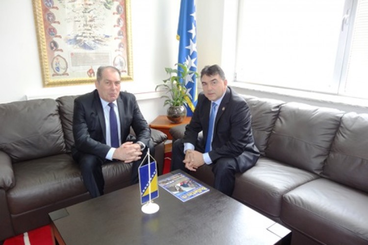 GLAVNI TUŽITELJ SE SASTAO SA MINISTROM SIGURNOSTI BiH. ISKAZANA PUNA MEĐUSOBNA POTPORA DVIJU INSTITUCIJA U USPOSTAVI VLADAVINE PRAVA