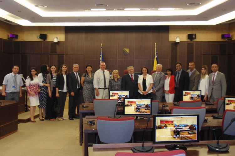 ACTING CHIEF PROSECUTOR GORDANA TADIC AND OFFICIALS OF THE PROSECUTOR’S OFFICE OF BIH MET WITH THE DELEGATION OF MONTENEGRIN PROSECUTORS