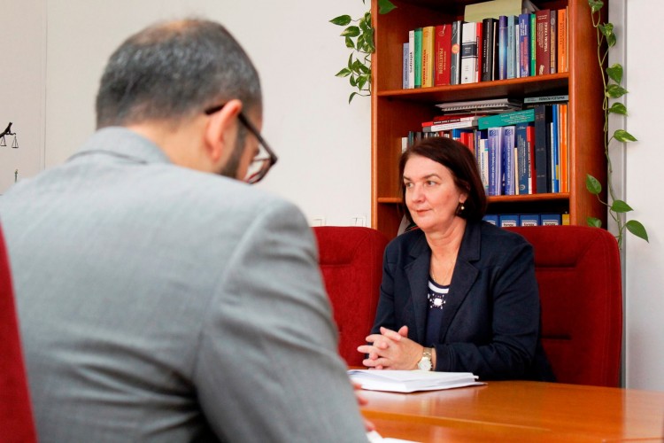 ACTING CHIEF PROSECUTOR OF THE BIH PROSECUTOR’S OFFICE MEETS WITH THE NEWLY APPOINTED HEAD OF THE OSCE MISSION TO BIH