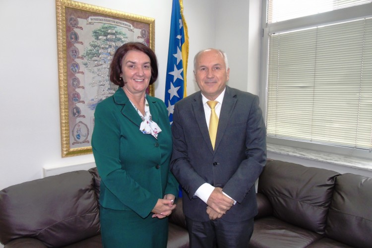 HIGH REPRESENTATIVE INZKO MEETS WITH GORDANA TADIĆ, ACTING CHIEF PROSECUTOR