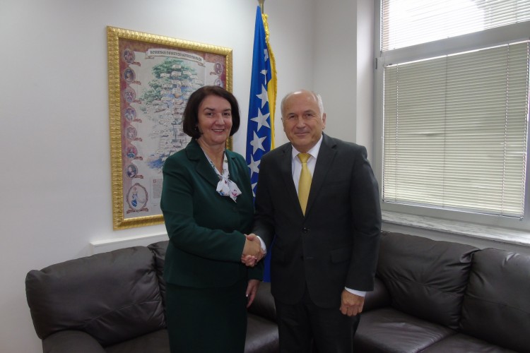 HIGH REPRESENTATIVE INZKO MEETS WITH GORDANA TADIĆ, ACTING CHIEF PROSECUTOR