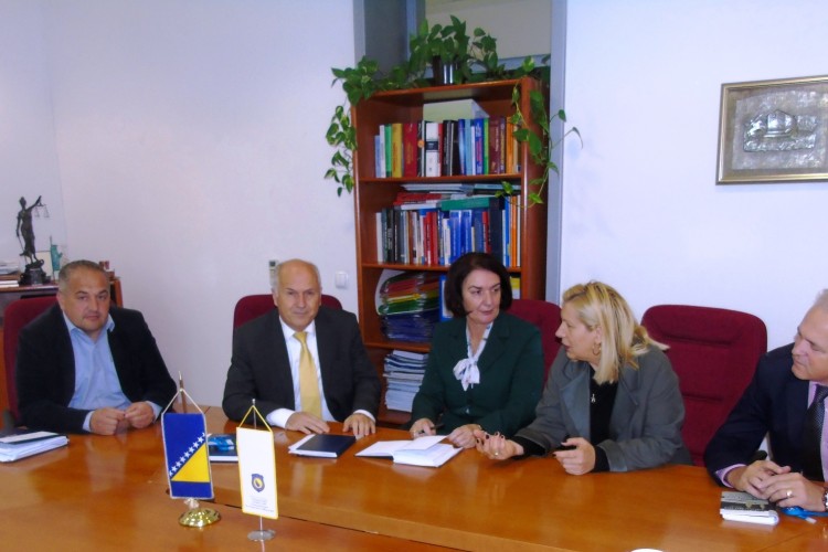 HIGH REPRESENTATIVE INZKO MEETS WITH GORDANA TADIĆ, ACTING CHIEF PROSECUTOR