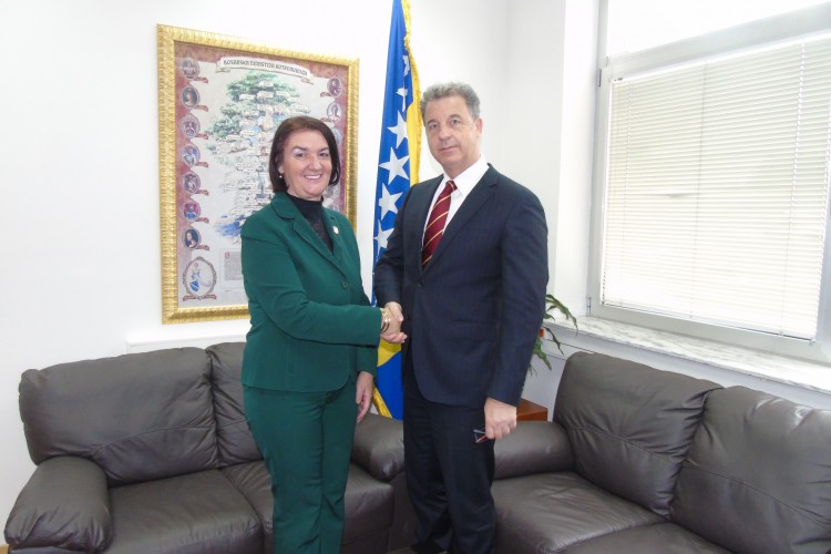 ACTING CHIEF PROSECUTOR GORDANA TADIĆ MET WITH CHIEF PROSECUTOR SERGE BRAMMERTZ OF THE ICTY AND MECHANISM FOR INTERNATIONAL CRIMINAL TRIBUNALS