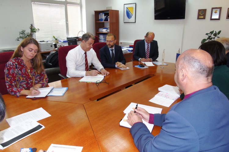 ACTING CHIEF PROSECUTOR GORDANA TADIĆ MET WITH CHIEF PROSECUTOR SERGE BRAMMERTZ OF THE ICTY AND MECHANISM FOR INTERNATIONAL CRIMINAL TRIBUNALS