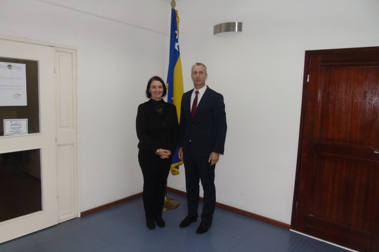 ACTING CHIEF PROSECUTOR OF THE BIH PROSECUTOR’S OFFICE VISITS THE DIRECTORATE FOR COORDINATION OF POLICE BODIES OF BOSNIA AND HERZEGOVINA