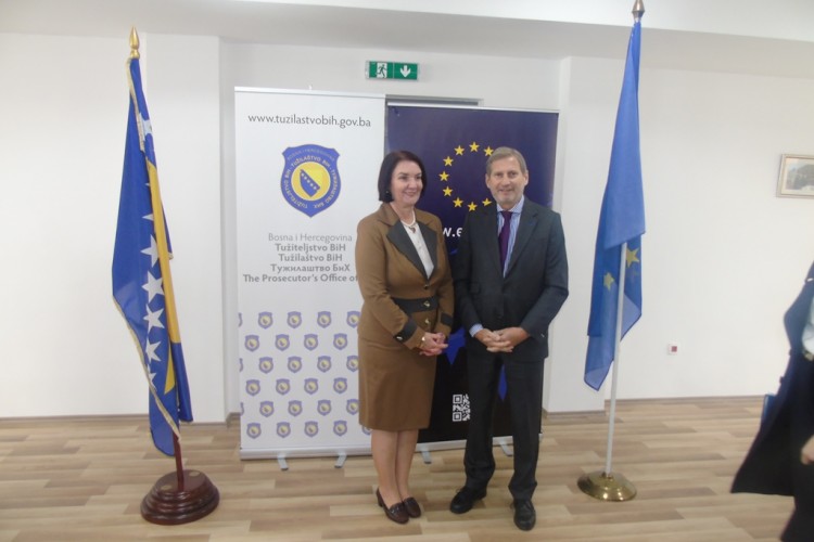 A NEW BUILDING OF THE PROSECUTOR’S OFFICE OF BOSNIA AND HERZEGOVINA CEREMONIALLY OPENED