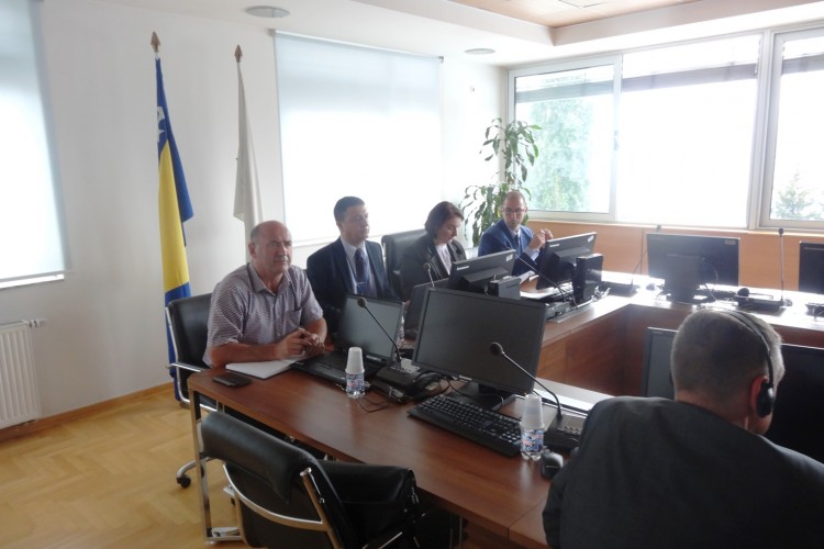 ДЕЛЕГАЦИЈА СУДИЈА ИЗ СР ЊЕМАЧКЕ ПОСЈЕТИЛА ТУЖИЛАШТВО БиХ И САСТАЛА СЕ СА В.Д. ГЛАВНОГ ТУЖИОЦА ГОРДАНОМ ТАДИЋ