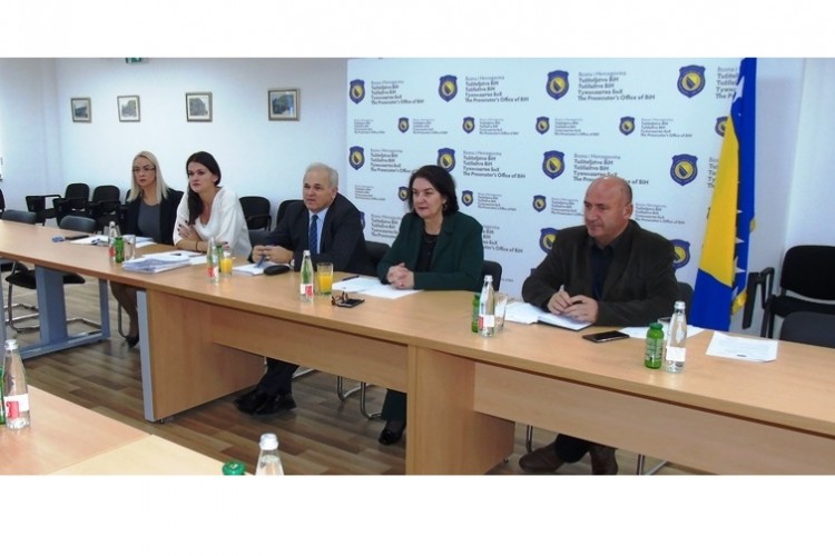 ODRŽAN REDOVITI SASTANAK DUŽNOSNIKA ODJELA ZA RATNE ZLOČINE TUŽITELJSTVA BiH I SUDA BiH