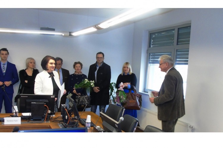 CHIEF PROSECUTOR GORDANA TADIĆ GIVES SOLEMN OATH ON OCCASION OF HER APPOINTMENT AS CHIEF PROSECUTOR OF STATE PROSECUTOR’S OFFICE