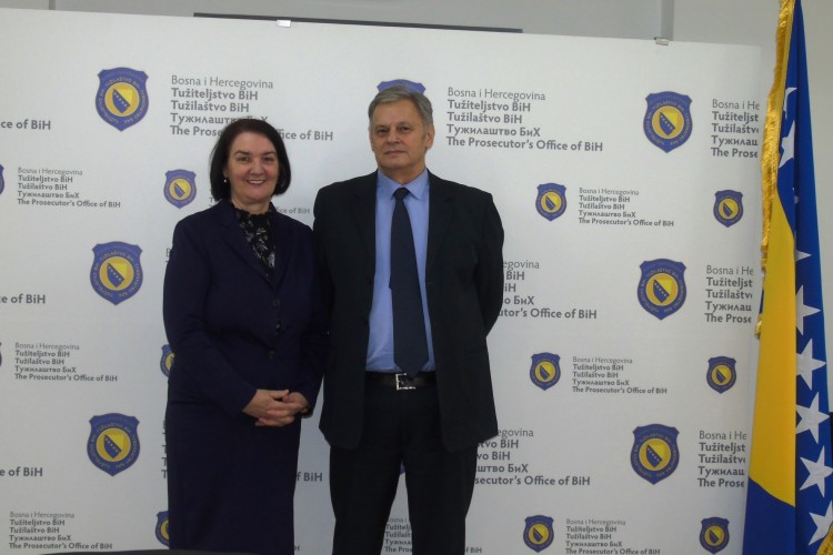 CHIEF PROSECUTOR MEETS WITH PRESIDENT OF THE SUPREME COURT OF FBIH