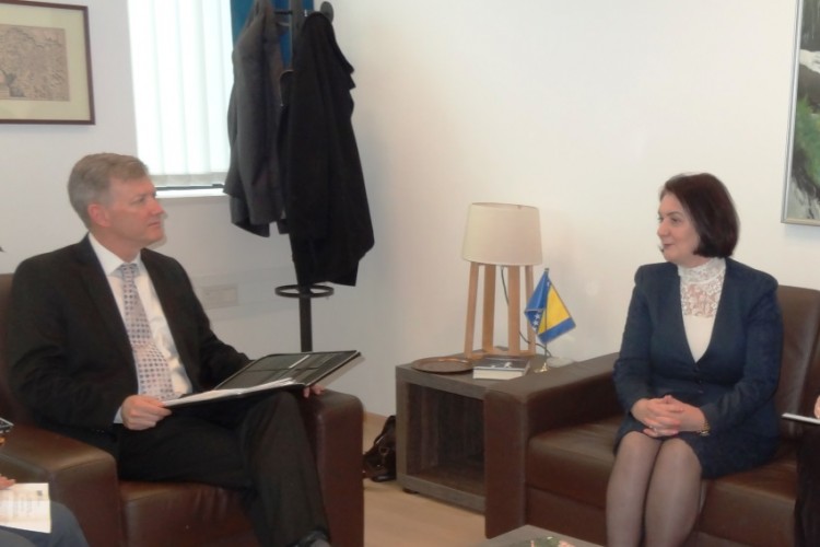 CHIEF PROSECUTOR OF BIH PROSECUTOR’S OFFICE MEETS WITH OSCE HEAD OF MISSION TO BIH