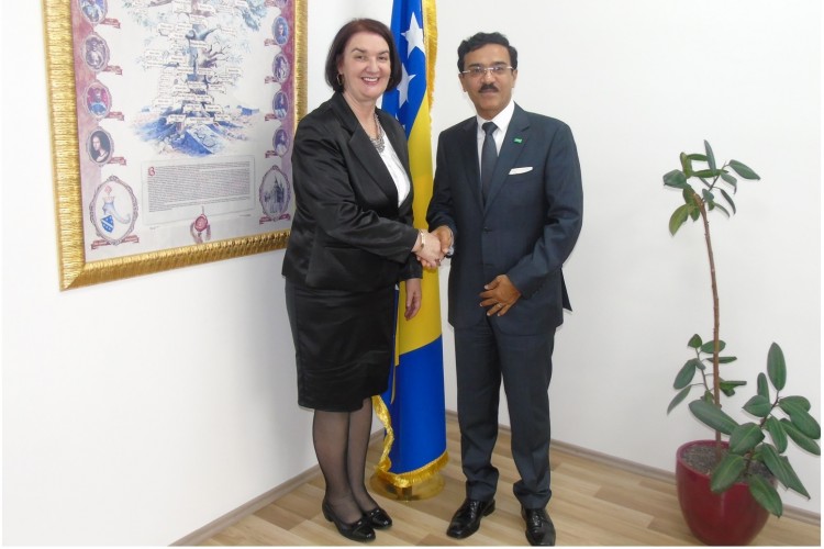 CHIEF PROSECUTOR MEETS WITH AMBASSADOR OF KINGDOM OF SAUDI ARABIA TO BIH