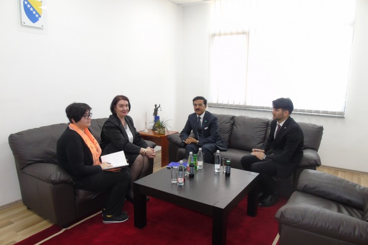 CHIEF PROSECUTOR MEETS WITH AMBASSADOR OF KINGDOM OF SAUDI ARABIA TO BIH
