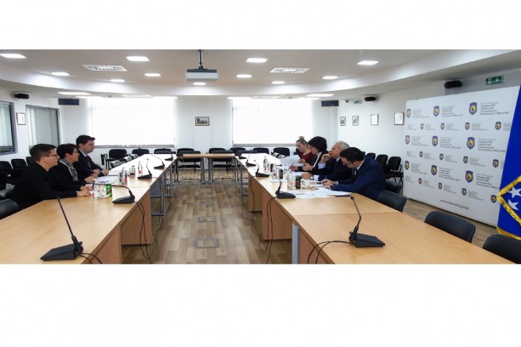 CHIEF PROSECUTOR GORDANA TADIĆ MEETS WITH OFFICIALS OF INTERNATIONAL COMMISSION ON MISSING PERSONS (ICMP) IN BiH