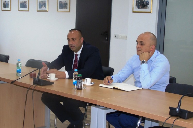 CHIEF PROSECUTOR MEETS ACTING DIRECTOR OF FBIH POLICE DEPARTMENT