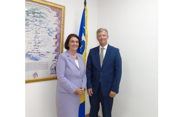 CHIEF PROSECUTOR MEETS WITH HEAD OF OSCE MISSION TO BOSNIA AND HERZEGOVINA
