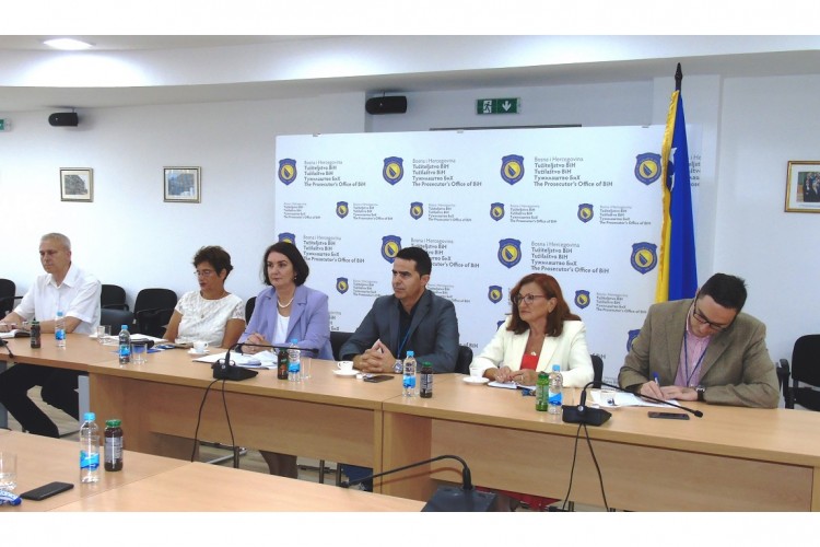 CHIEF PROSECUTOR MEETS WITH HEAD OF OSCE MISSION TO BOSNIA AND HERZEGOVINA