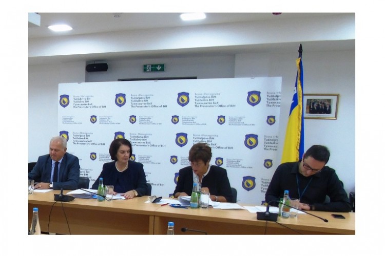 ЗВАНИЧНИЦИ ПОСЕБНОГ ОДЈЕЛА ЗА РАТНЕ ЗЛОЧИНЕ ТУЖИЛАШТВА БиХ САСТАЛИ СУ СЕ СА ЧЛАНОВИМА СТАЛНОГ СУДСКОГ ВИЈЕЋА ЗА РАТНЕ ЗЛОЧИНЕ СУДА БиХ