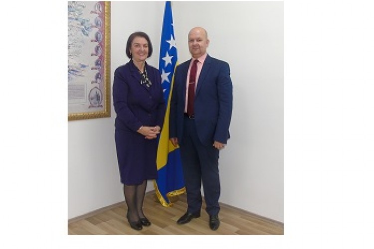 ГЛАВНА ТУЖИТЕЉКА САСТАЛА СЕ СА ДИРЕКТОРОМ ДИРЕКЦИЈЕ ЗА ЕВРОПСКЕ ИНТЕГРАЦИЈЕ БиХ