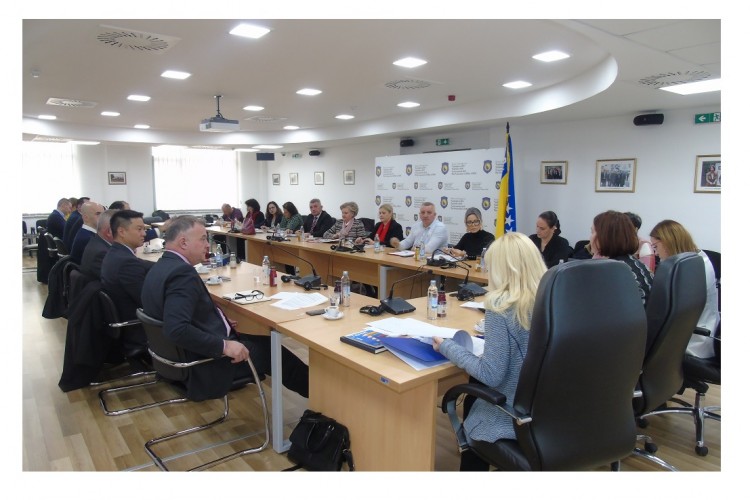 САСТАНАК УДАРНЕ ГРУПЕ ЗА БОРБУ ПРОТИВ ТРГОВИНЕ ЉУДИМА И ОРГАНИЗОВАНЕ ИЛЕГАЛНЕ ИМИГРАЦИЈЕ ОДРЖАН У САРАЈЕВУ