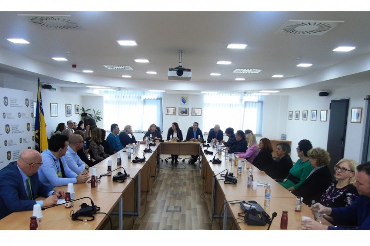 A COLLEGIUM OF ALL PROSECUTORS HELD IN THE PROSECUTOR’S OFFICE OF BIH REGARDING THE IMPLEMENTATION OF RECOMMENDATIONS FOR CONDUCT AND ACTIONS TO REDUCE THE RISK FROM THE CORONA VIRUS