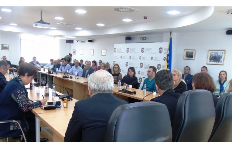 A COLLEGIUM OF ALL PROSECUTORS HELD IN THE PROSECUTOR’S OFFICE OF BIH REGARDING THE IMPLEMENTATION OF RECOMMENDATIONS FOR CONDUCT AND ACTIONS TO REDUCE THE RISK FROM THE CORONA VIRUS