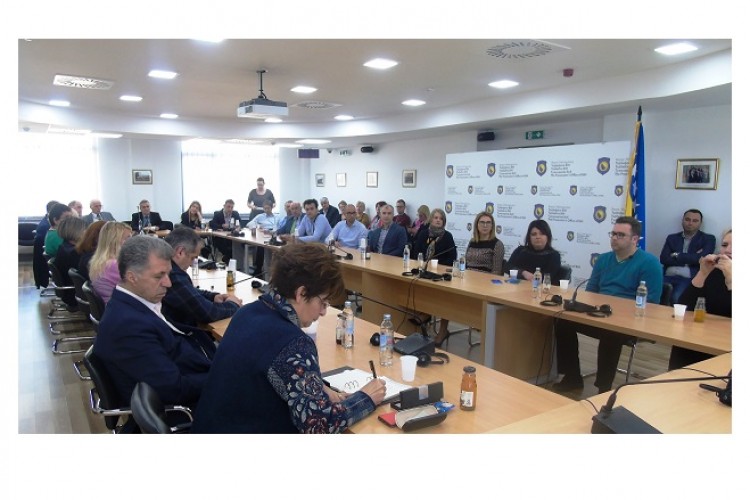 A COLLEGIUM OF ALL PROSECUTORS HELD IN THE PROSECUTOR’S OFFICE OF BIH REGARDING THE IMPLEMENTATION OF RECOMMENDATIONS FOR CONDUCT AND ACTIONS TO REDUCE THE RISK FROM THE CORONA VIRUS