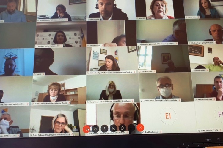 CHIEF PROSECUTOR OF THE PROSECUTOR’S OFFICE OF BIH PARTICIPATED IN THE VIDEO CONFERENCE OF ALL CHIEF PROSECUTORS AND HJPC PRESIDENTS