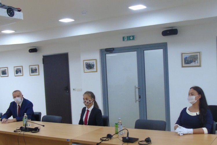 CHIEF PROSECUTOR MEETS THE AMBASSADOR OF THE CHILDREN’S EMBASSY “MEĐAŠI”
