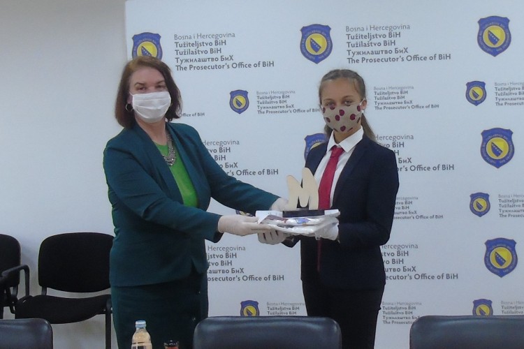 CHIEF PROSECUTOR MEETS THE AMBASSADOR OF THE CHILDREN’S EMBASSY “MEĐAŠI”