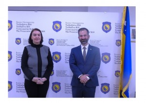 CHIEF PROSECUTOR MEETS WITH REPRESENTATIVES OF THE US EMBASSY IN BOSNIA AND HERZEGOVINA