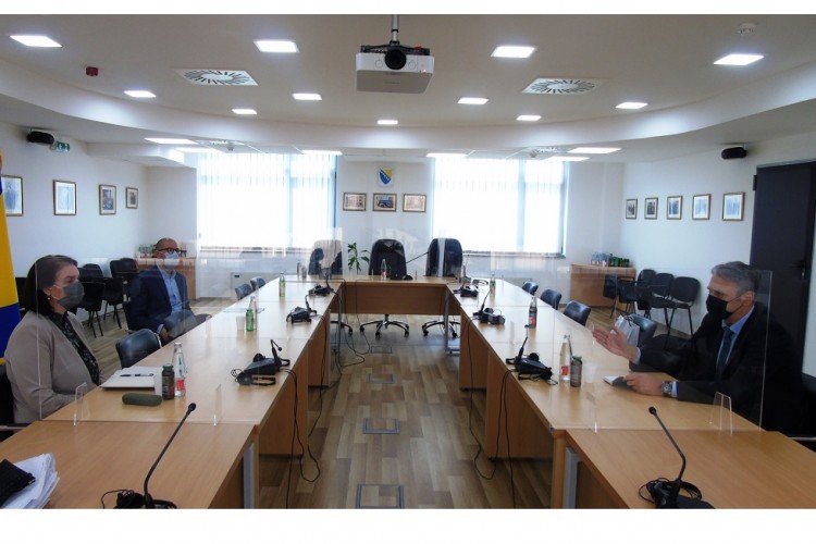 CHIEF PROSECUTOR MEETS WITH DIRECTOR OF AGENCY FOR FORENSIC AND EXPERT EXAMINATIONS OF BOSNIA AND HERZEGOVINA