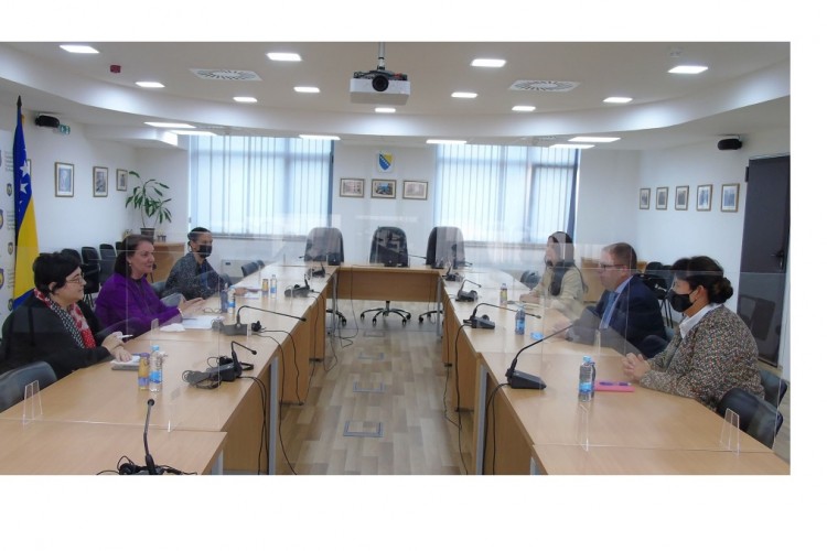 CHIEF PROSECUTOR MEETS WITH REPRESENTATIVES OF THE PROJECT - COUNTERING SERIOUS CRIME IN THE WESTERN BALKANS - IPA 2019