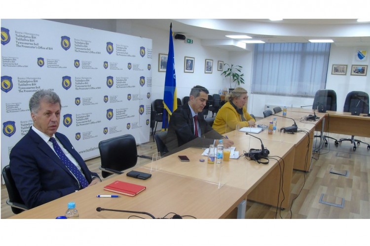 MEETING OF OFFICIALS OF BIH PROSECUTOR’S OFFICE AND SARAJEVO CANTON PROSECUTOR’S OFFICE HELD