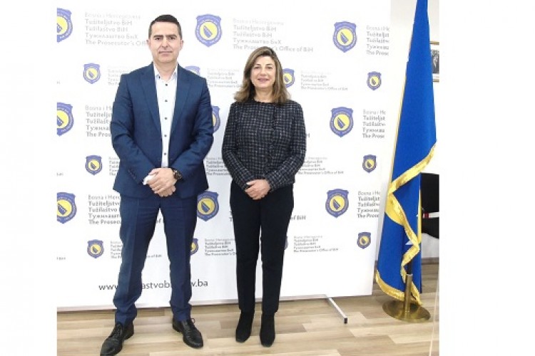 MEETING OF THE ACTING CHIEF PROSECUTOR OF THE PROSECUTOR’S OFFICE OF BiH AND DIRECTOR OF THE INTERNATIONAL COMMISSION FOR MISSING PERSONS - ICMP