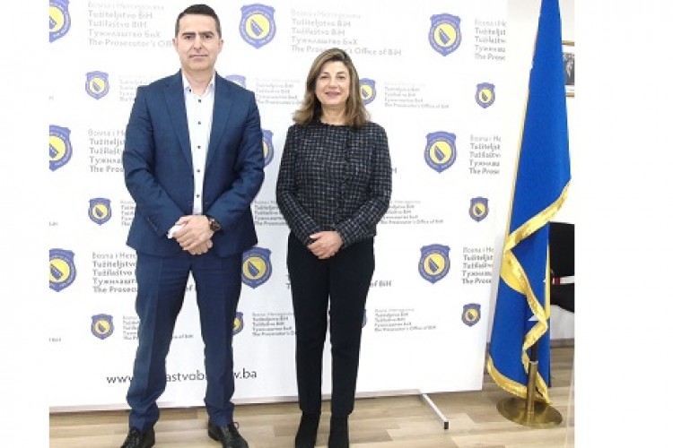 MEETING OF THE ACTING CHIEF PROSECUTOR OF THE PROSECUTOR’S OFFICE OF BiH AND DIRECTOR OF THE INTERNATIONAL COMMISSION FOR MISSING PERSONS - ICMP
