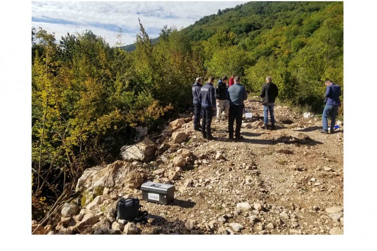 THE REMAINS OF A VICTIM FROM THE PAST WAR FOUND AT THE EXHUMATION AT THE LOCATION OF LJUTA - KONJIC MUNICIPALITY