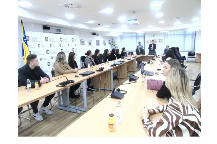 STUDENTS OF THE FACULTY OF LAW IN EAST SARAJEVO VISIT THE PROSECUTOR’S OFFICE OF BIH