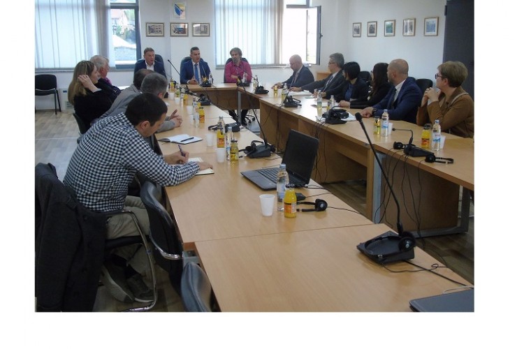 REPRESENTATIVES OF THE HIGH-LEVEL JUDICIAL DELEGATION OF SERBIA IN A STUDY VISIT TO THE PROSECUTOR’S OFFICE OF BIH