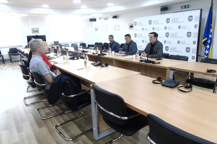 CHIEF PROSECUTOR MET WITH THE REPRESENTATIVES OF THE BH JOURNALISTS ASSOCIATION