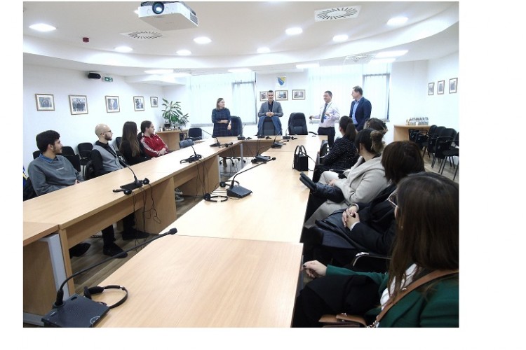 STUDENTS OF THE INTERNATIONAL UNIVERSITY IN SARAJEVO VISIT THE PROSECUTOR’S OFFICE OF BIH