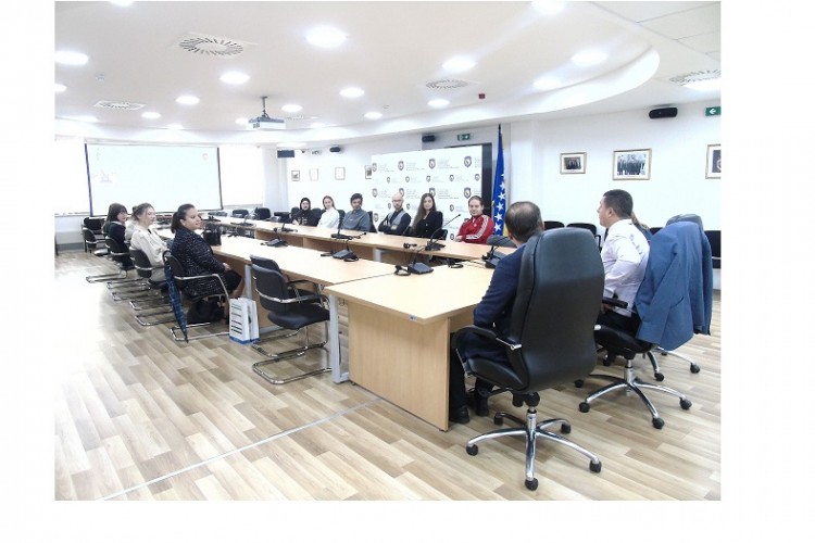 STUDENTS OF THE INTERNATIONAL UNIVERSITY IN SARAJEVO VISIT THE PROSECUTOR’S OFFICE OF BIH