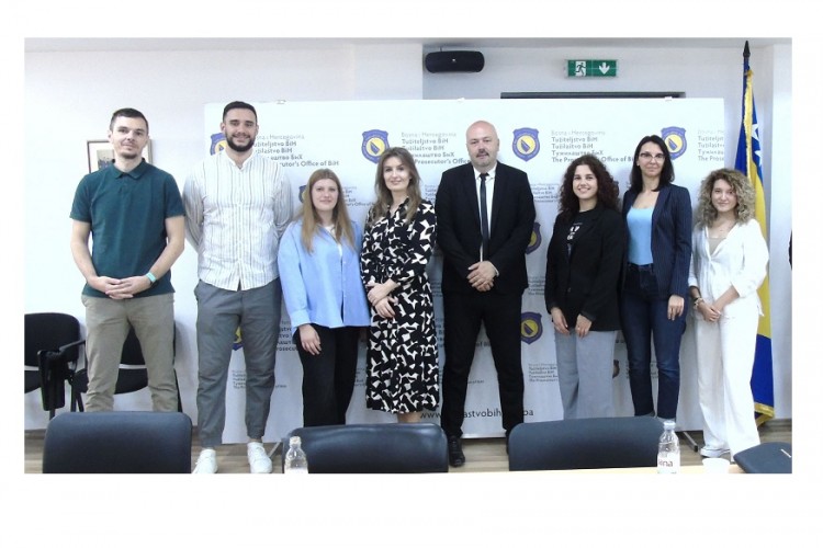 STUDENTI STUDIJA POLITIČKIH NAUKA I MEĐUNARODNIH ODNOSA PRI SSST POSJETILI TUŽITELJSTVO BIH