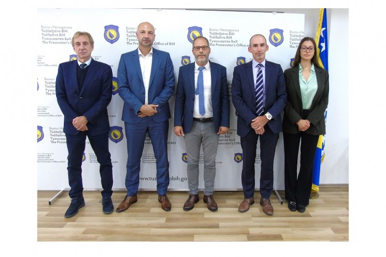 PREDSTAVNICI FRANCUSKOG MINISTARSTVA UNUTRAŠNJIH POSLOVA (UPRAVA ZA MEĐUNARODNU SIGURNOSNU SARADNJU - DCIS I UREDA ZA BORBU PROTIV NARKOTIKA - OFAST) POSJETILI TUŽILAŠTVO BiH