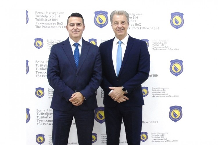 GLAVNI TUŽITELJ PRI MRMKS-u U POSJETI TUŽITELJSTVU BOSNE I HERCEGOVINE