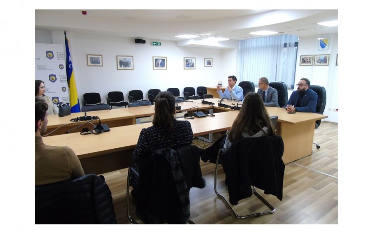 STUDENTS OF INTERNATIONAL UNIVERSITY IN SARAJEVO VISIT PROSECUTOR’S OFFICE OF BIH