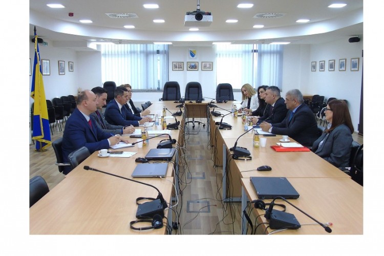 ODRŽAN SASTANAK GLAVNOG TUŽITELJA I MINISTRA PRAVDE BiH
