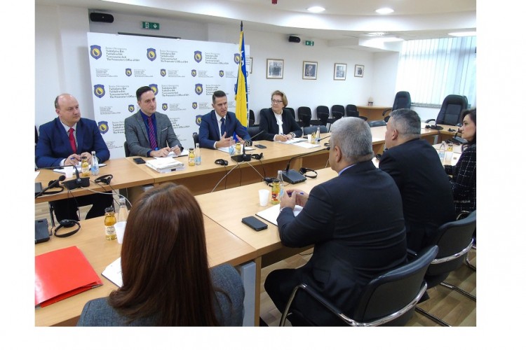 ODRŽAN SASTANAK GLAVNOG TUŽITELJA I MINISTRA PRAVDE BiH